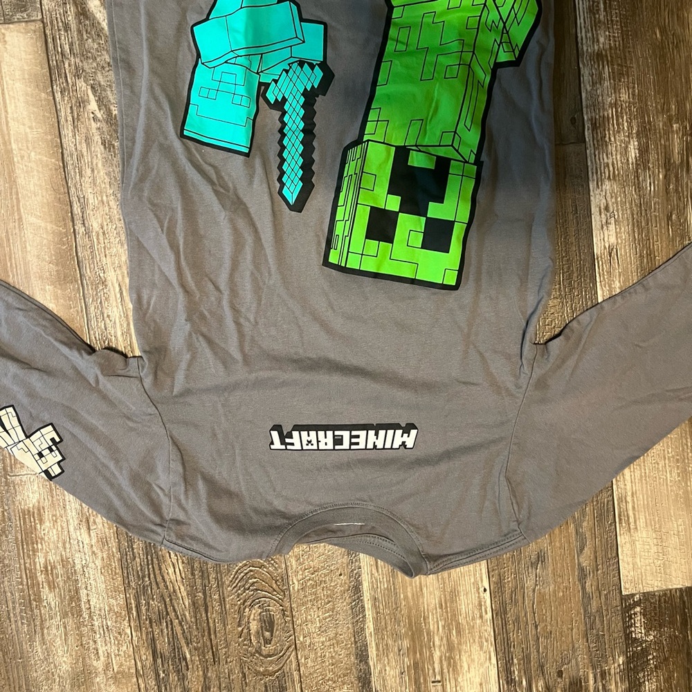 MAD Engine Gray Minecraft Shirt
